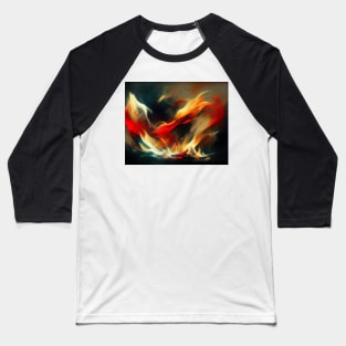 abstract fire 04 Baseball T-Shirt
